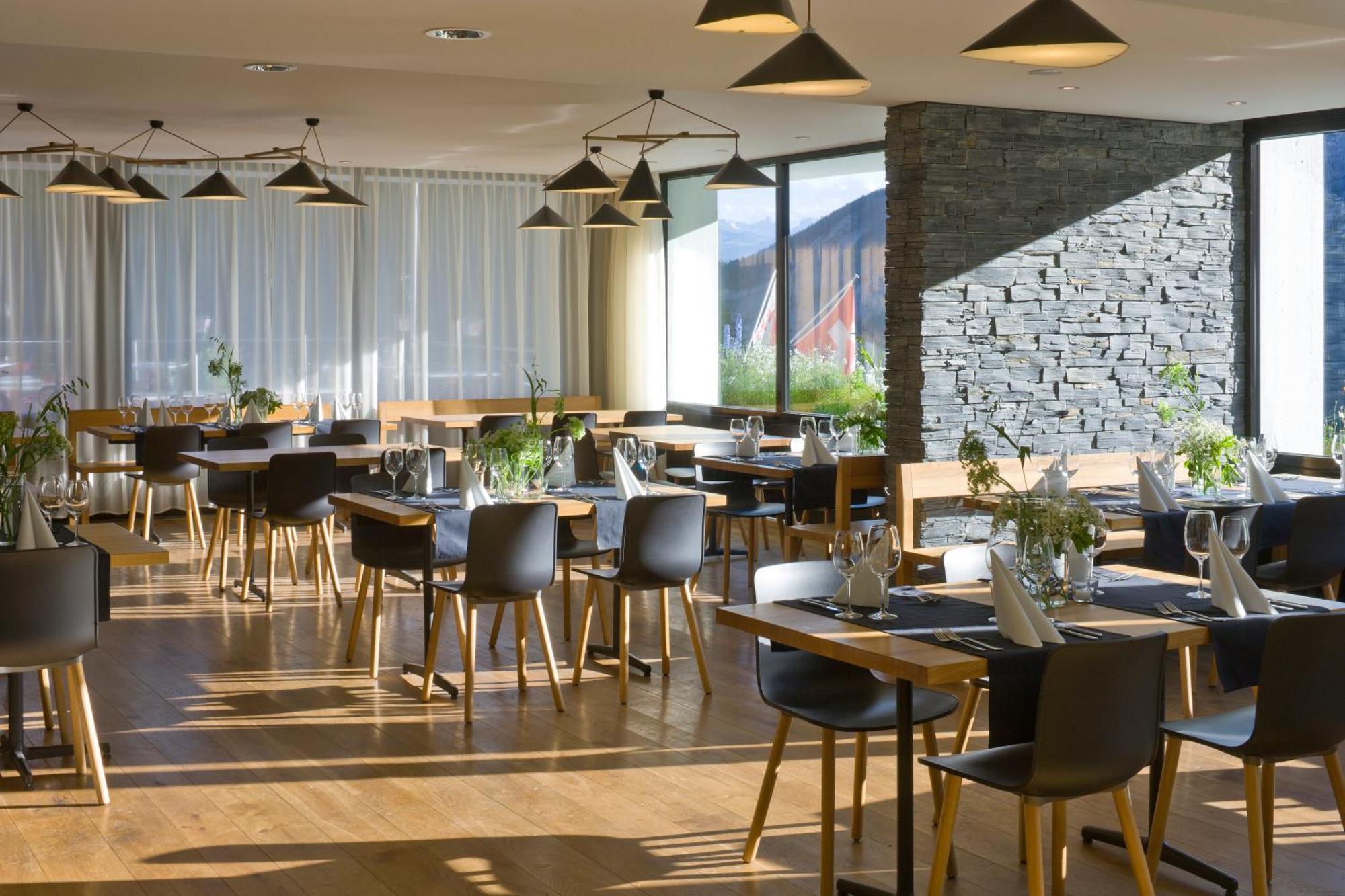 Hotel Restaurant Flaschen Albinen Extérieur photo